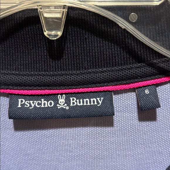 Psycho Bunny Light Blue Polo with Black Accents - Picture 2 of 7